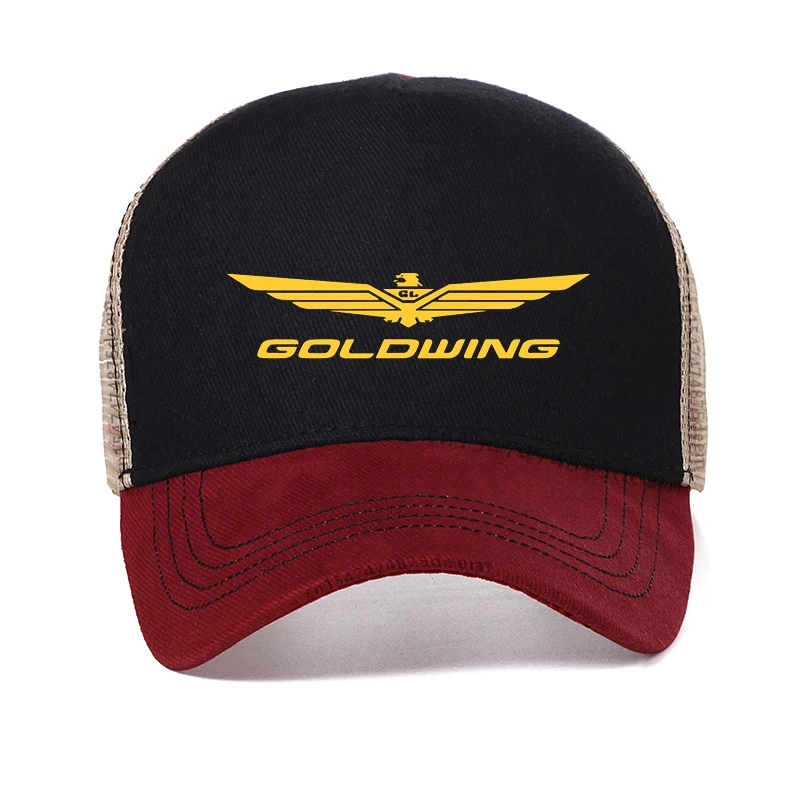 Fashion Goldwing Motocycles Baseball Cap Outdoor Casual Sports goldwing GL1800 hat Adjustable Mesh Snapback hats