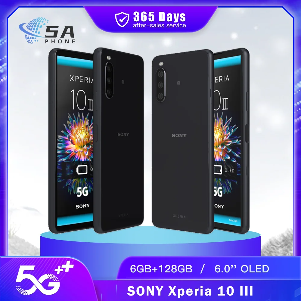 Sony Xperia 10 iii 10iii 5G Dual Sim XQ-BT52 6.0