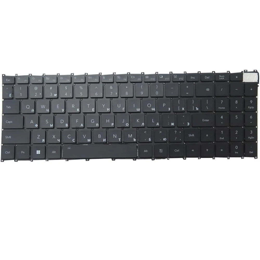 

Laptop Keyboard For Honor MagicBook X 16 BRN-F38 Without Frame New Black United States US/Russian RU With Backlit