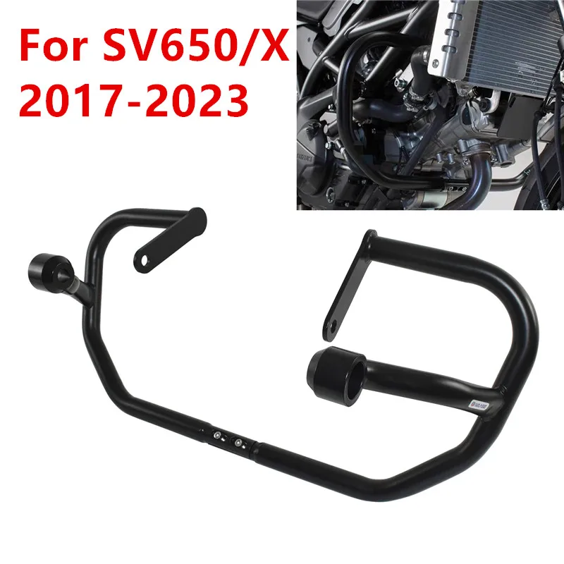 Motorbike SV 650 Engine Bumper Guard Crash Bar Engine Frame Protector For Suzuki SV650 SV650X 2017 2018 2019 2020 2021 2022 2023