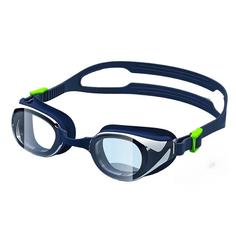 Anti- swimming goggles with degree men and women high definition waterproof racing adult myopia swimming glasses cap set