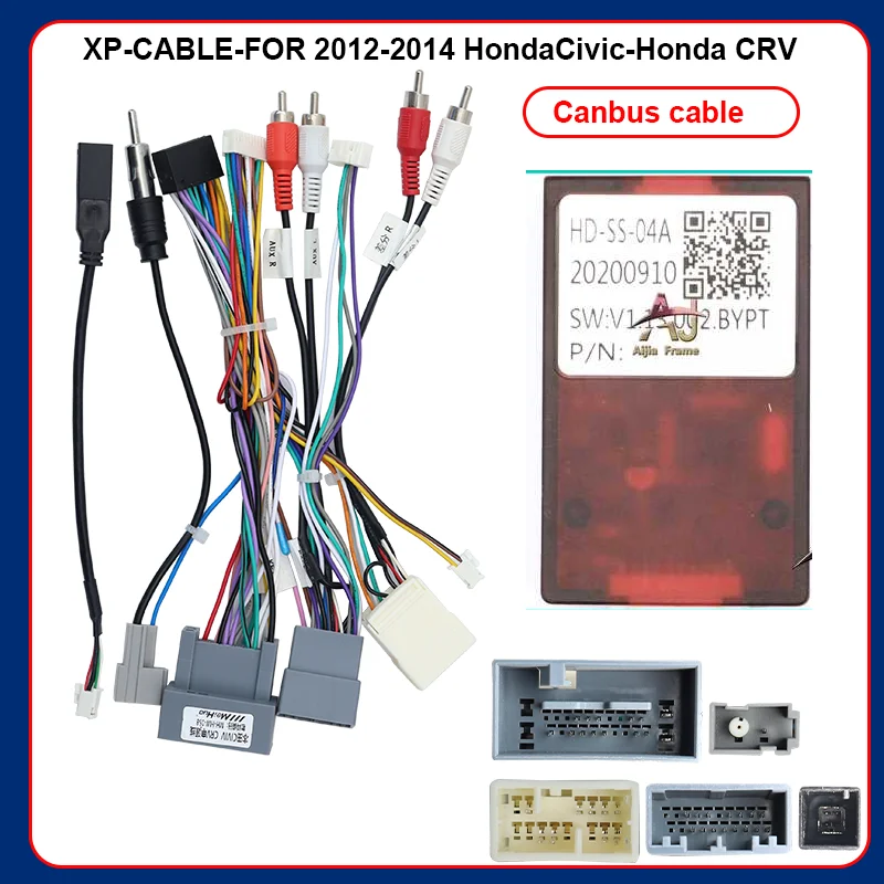 TDARRM-Honda Civic Hatchback 2006 2007 2008 2009 2010 2011 2012 Car Multimedia Canbus& Cable support display mini climate screen