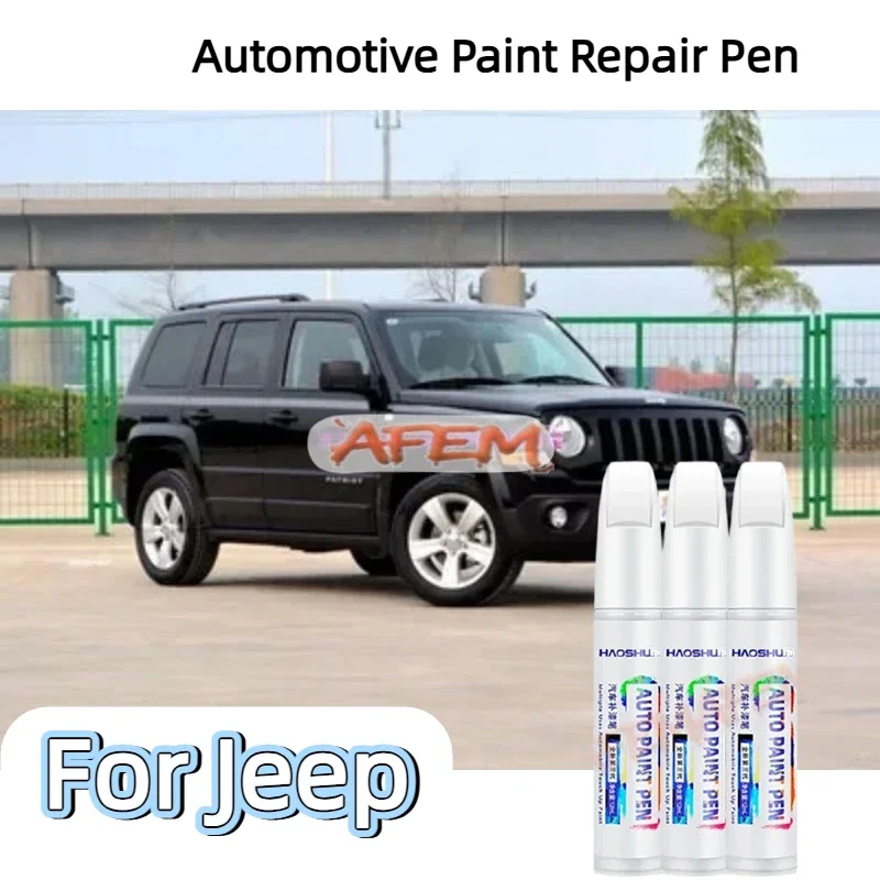 Car Touch Up Paint Pen Scratch Repair Scratch Remover Wax Paint Care For Jeep Patriot White Original Factory Special Fixer