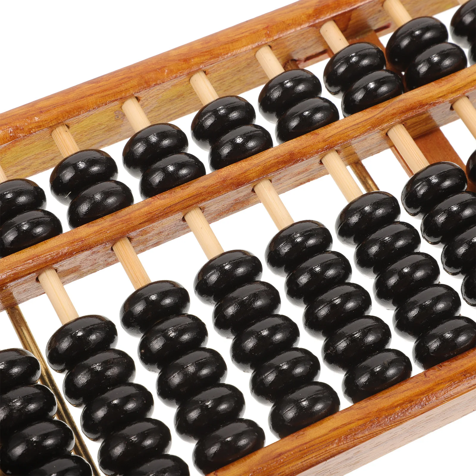 ลูกคิดไม้สำหรับเด็ก 7 เม็ด 13 คอลัมน์ สไตล์ย้อนยุค เครื่องมือการเรียนรู้คณิตศาสตร์เพื่อการศึกษาสำหรับเด็ก ใช้ในโรงเรียนและที่บ้าน