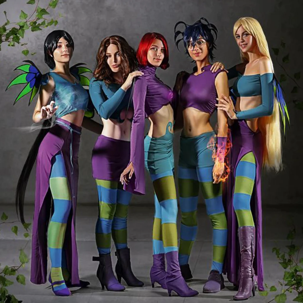 أزياء ساحرة إيرما لير التأثيرية مصنوعة حسب الطلب بدلة هايلين التأثيرية للفتيات ماجيك الجنية كورنيليا التأثيرية #1