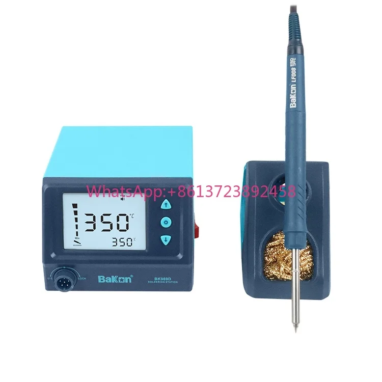 Bk969d Large-screen Digital Display 60w Motherboard Repair Soldering Station With T12 Heating Element
