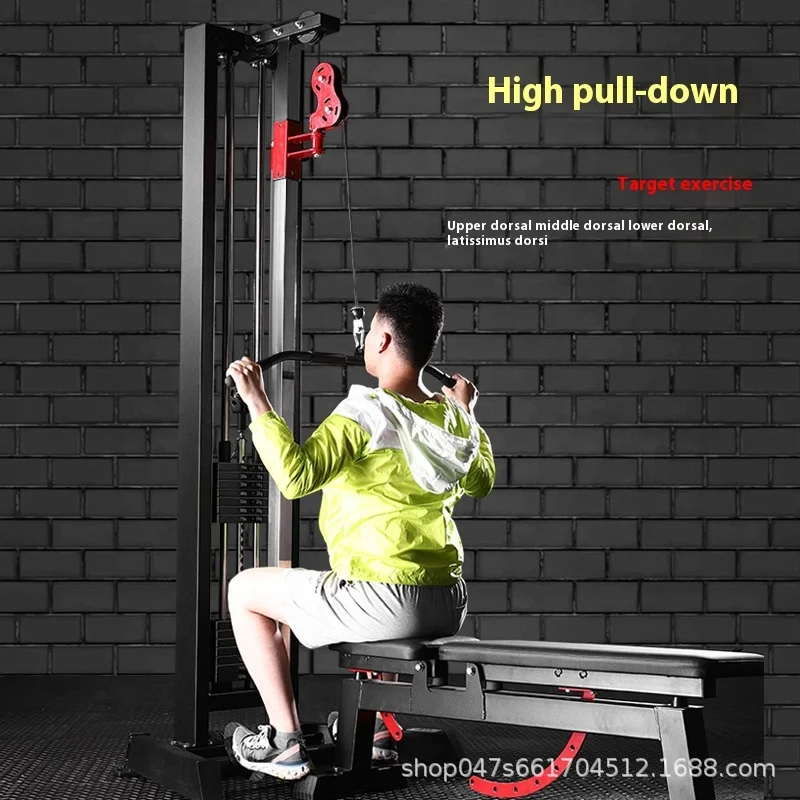 Commercial Gym Strength Equipment High Pull Low Rowing Bird Trainer