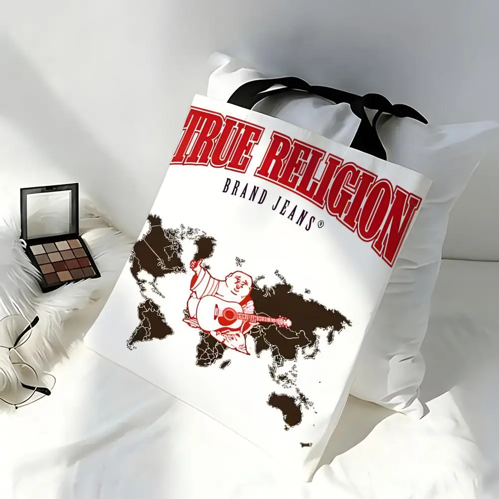 Trendige Denim Religion Aufbewahrungstaschen Canvas-Tragetasche - Festliche Große Handtasche für Picknick, Reisen und Einkaufen – Detail 25