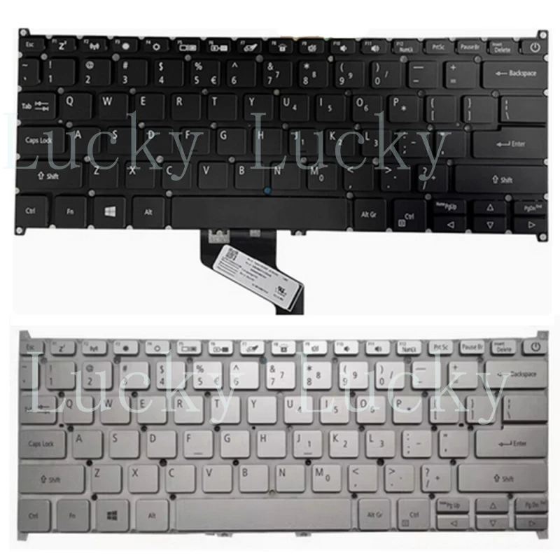 

f For Acer Swift3 SF314-56 SF314-57 SF514-52T-59HY/590U Laptop Keyboard w/ Backlit