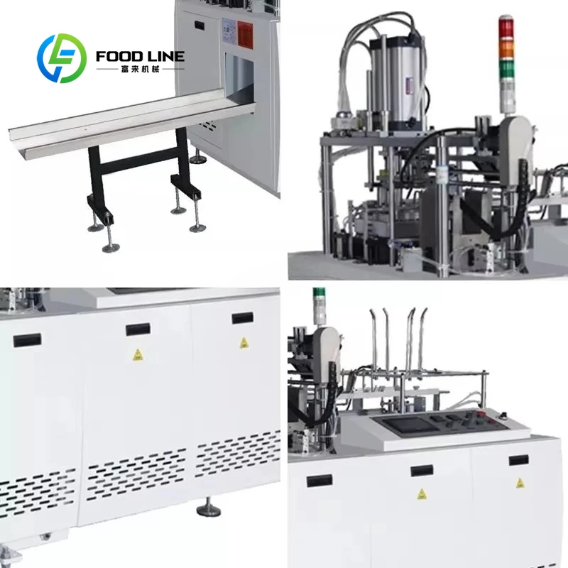 Full Automatic Disposable Lunch Food Box Making Forming Machine Cake Box Food Packing Box Making Machine for Food Making Machine