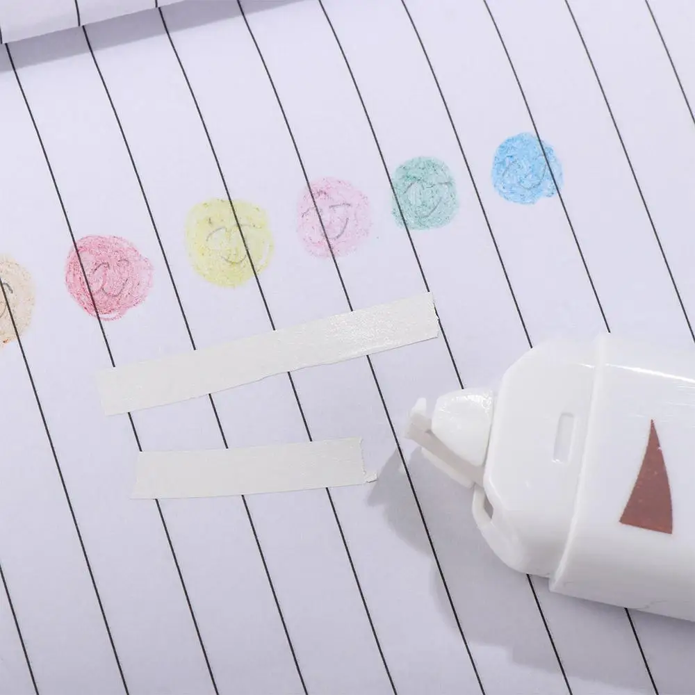 

Practical Lovely Portable Gift Student Prize Stationery Cat Claw Correction Tape Correction Supplies White Out Corrector