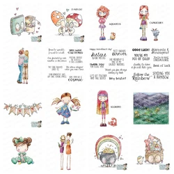 Oddball with an Easter Basket Rubber Stamp Zodiac Clear Stamps Set Scrapbooking Decoration Embossing Template DIY Handmade
