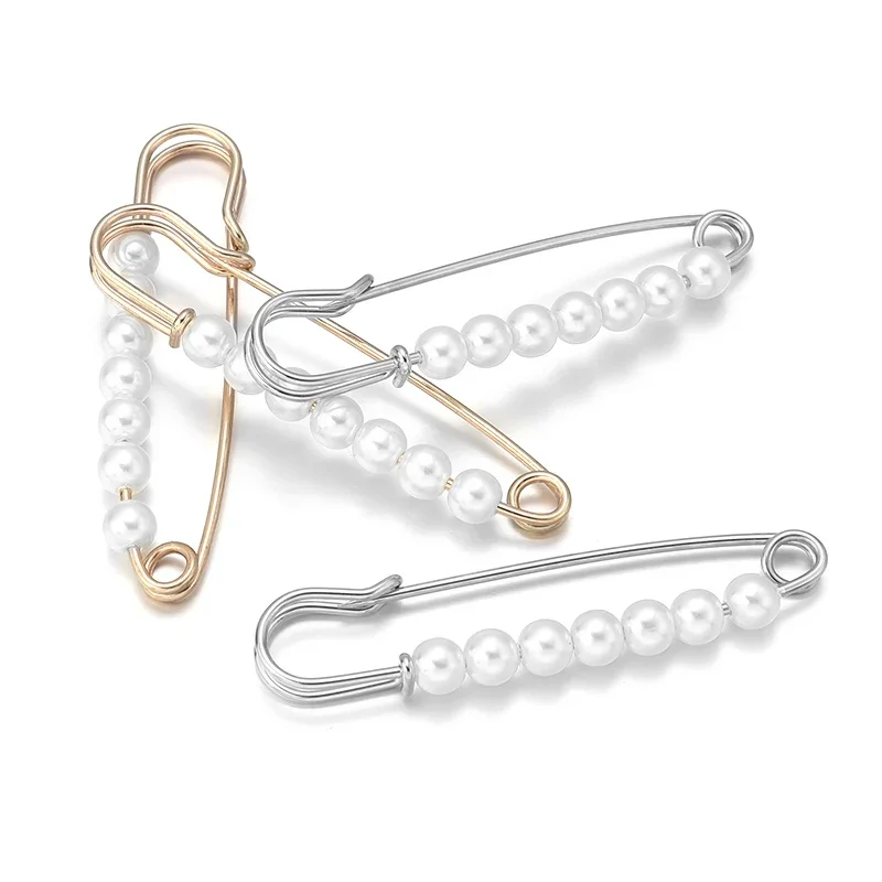 2pcs Brooch Anti-exposure Waistband Fixing Buckle Anti-pearl Safety Pin Multifunction Brooches for Women Waist Buckle image 5