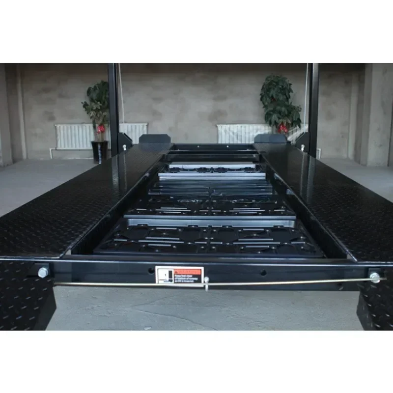 for arrival 4 Post Car Auto Parking Residential Car Lifts Parking Lifter Dishwasher Safe Long Lasting Ventilated Design