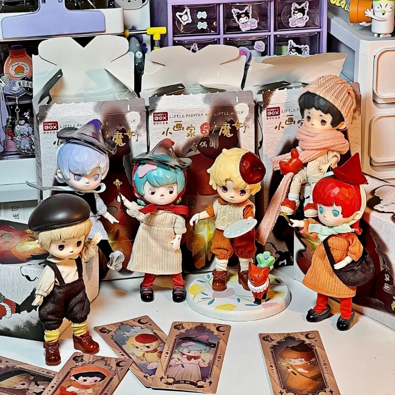 Оригинальная коробка Penny'S Box Puppet Kingdom Little Painter & Little Witch Series слепая коробка Ob11 1/12 Bjd Mystery Box на заказ прекрасный подарок