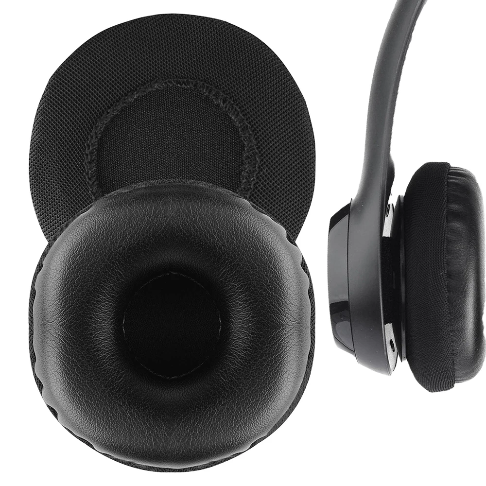 QuickFit-almohadillas para los oídos de cuero proteico, piezas de reparación para auriculares Logitech H390 H600 H609