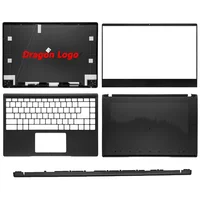 Cubierta trasera LCD, bisel frontal, reposamanos, funda inferior, bisagras para MSI Modern 14 MS-14D1 14D2 14DK M14 Laptop Top Back Case, negro, nuevo