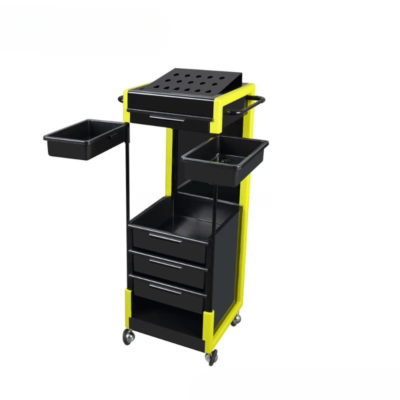 2018 New Beauty Salon Trolley Haircut Spa Equipment Haircut Color Storage Drawer Cart Tools