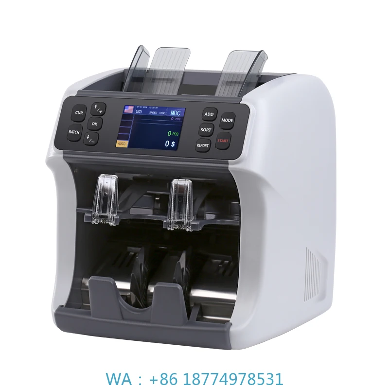 Money Cash Count Money Counting Printing Machine OR900 Euro Bill Counter Mix Bill Value