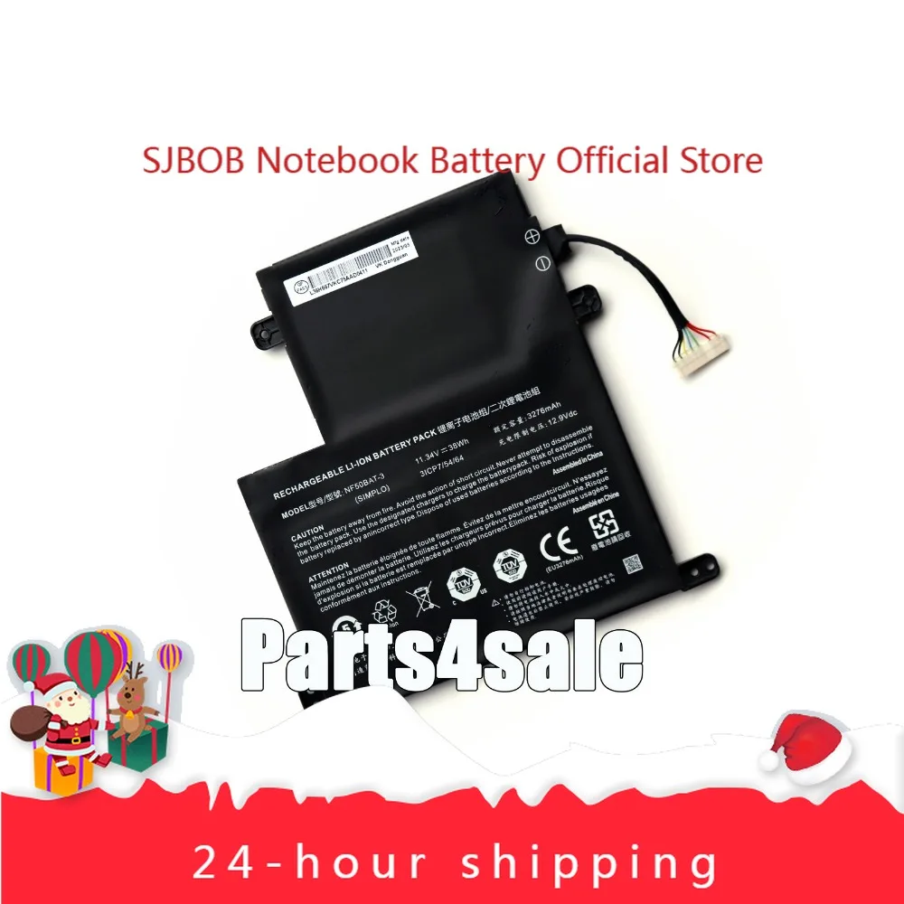 NF50BAT-3 Genuine Battery For Clevo NF50 N50 6-87-N50VS-31E 6-87-N50VS-31E00 laptop battery