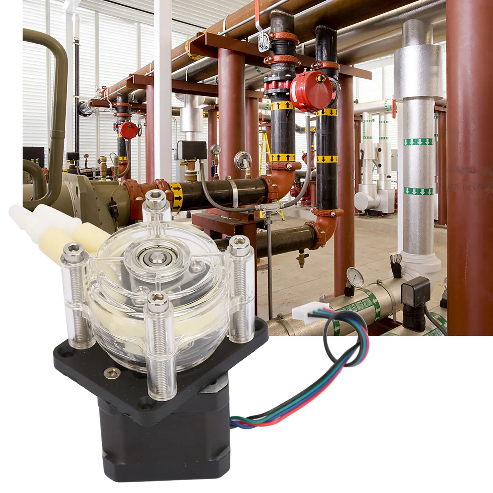 

High Corrosion Resistant Vacuum Peristaltic Selfpriming Pump with Stepper Motor 6~30V High Peristaltic Pump