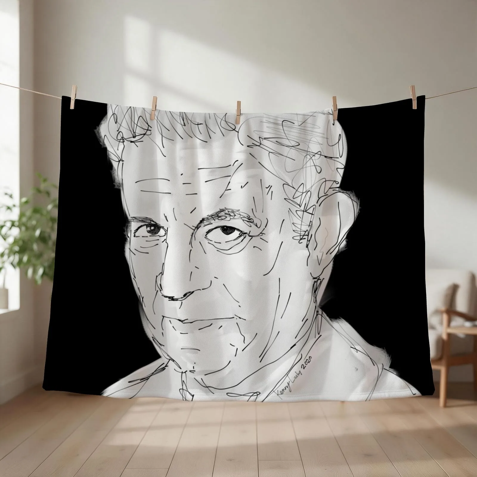 Jacques Lacan Throw Blanket Bed linens Hair sofa bed Camping Blankets