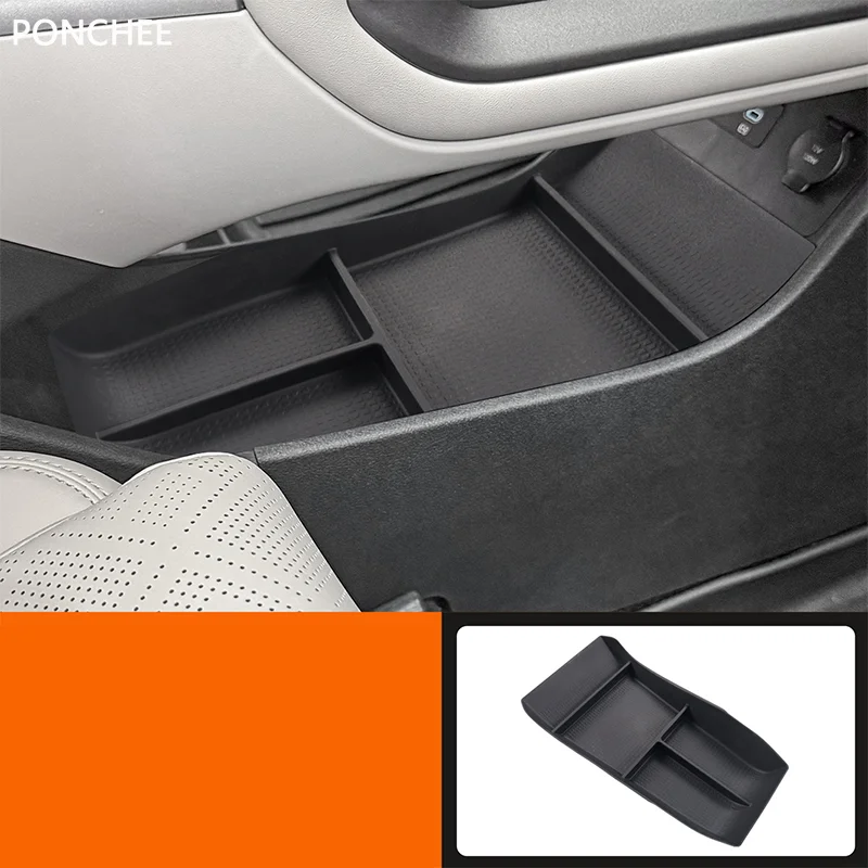 For BYD Yuan UP EV Yuan Pro 2025 Central Control Silicone Storage Box TPE Neat and Orderly Automobile Modification Supplies
