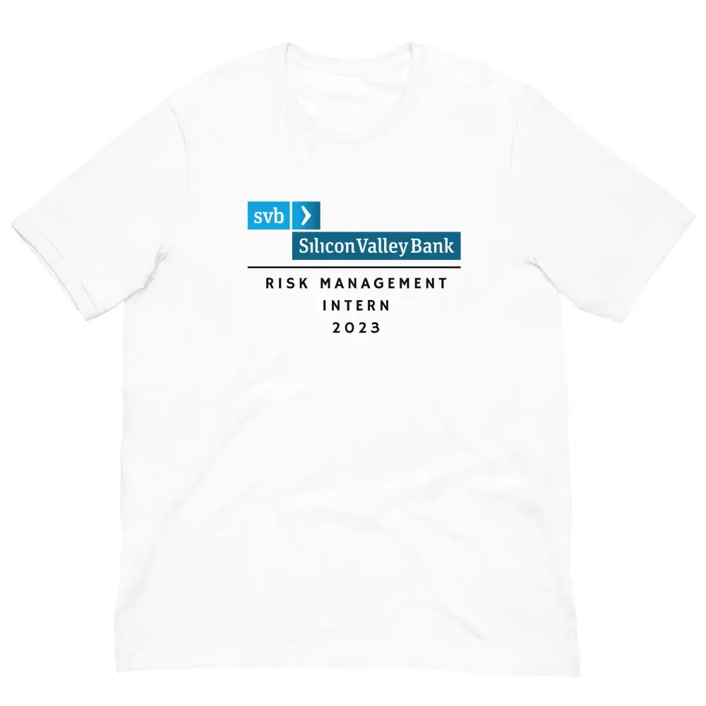 Svb Silicon Valley Bank Risk Management Intern 2023 T Shirt