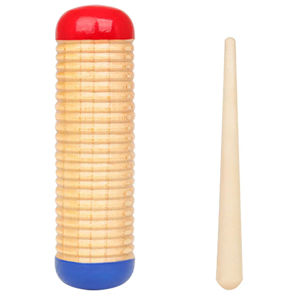 

Sand Drum Percussion Instrument Musical Instruments for Kids Fish Frog Wooden Toddler