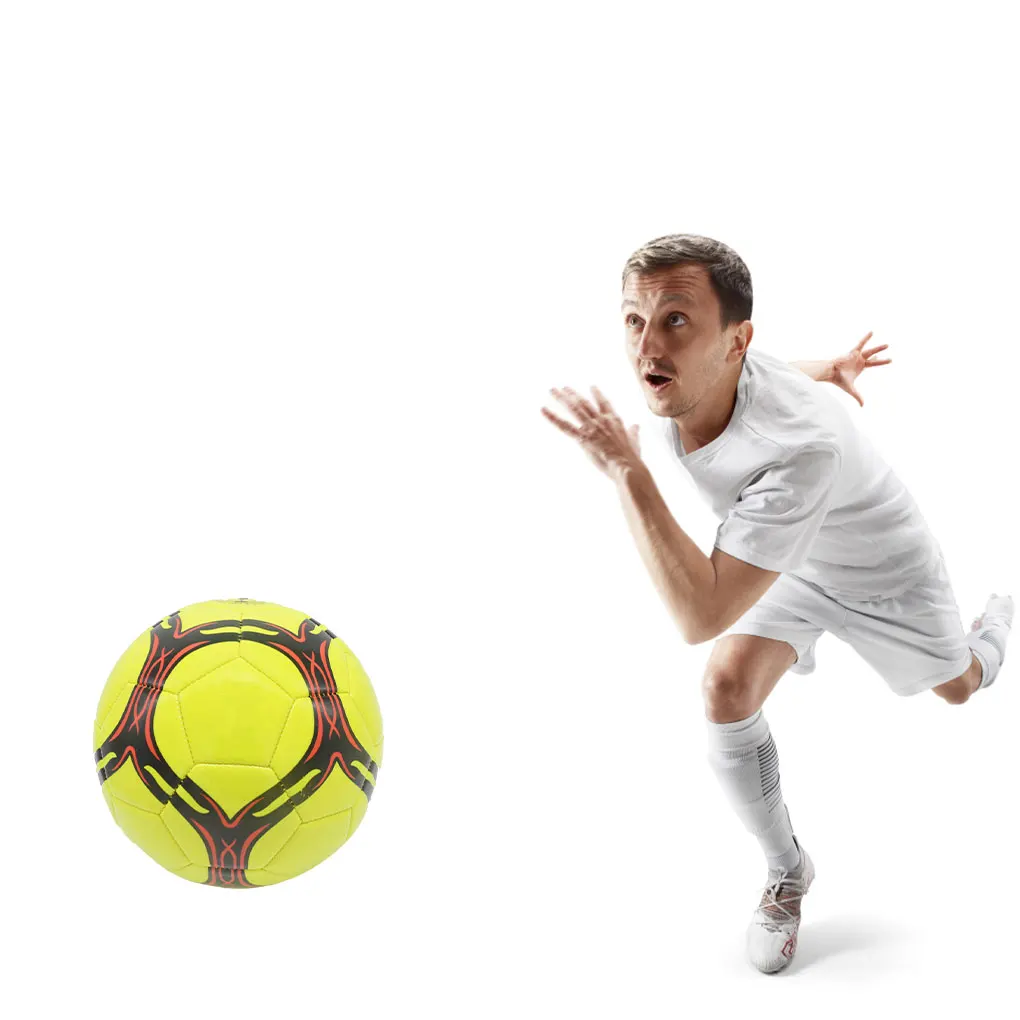 PVC Official Soccer Ball Durable And Widely Used For Games And Training Wear Resistant Ball Official Portable Thicked
