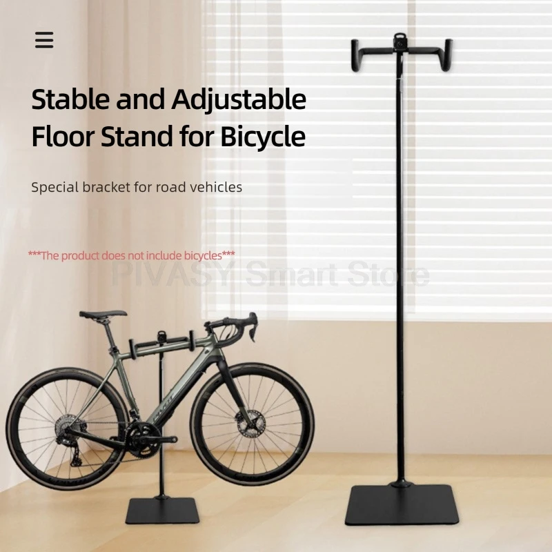 ชั้นยืนแร็คจักรยานในร่มจักรยานขาตั้งจอแสดงผลผู้ถือตกแต่ง Non-Repair Rack ติดตั้งง่ายขนาดกะทัดรัด