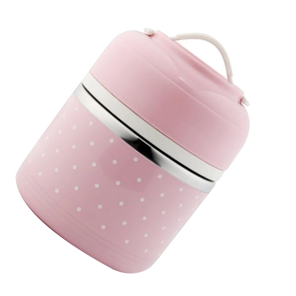 

Stainless Steel Lunch Box Portable Heat Preservation Containers Corrosion Resistant Bento Food Container for Workers Students