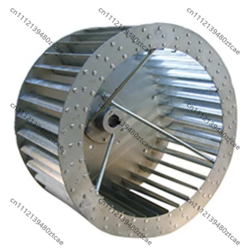 Single Inlet Wind Turbine Aluminum Fan Impeller Forward Curved Centrifugal Ventilation Spare Part