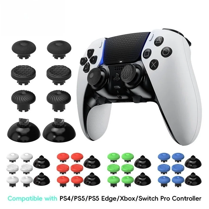 8in1 Kits For PS5/PS4/XBOX/PS5 Edge Elite Controller Interchangeable Joystick Caps Base Repair and Modification Accessories