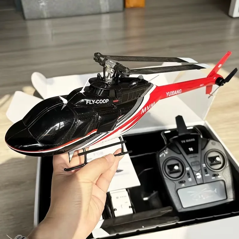 

Yuxiang F08 Optical Flow Version Bell Remote-Controlled Helicopter Combat Drone High Simulation Model Aircraft Birthday Gift Toy