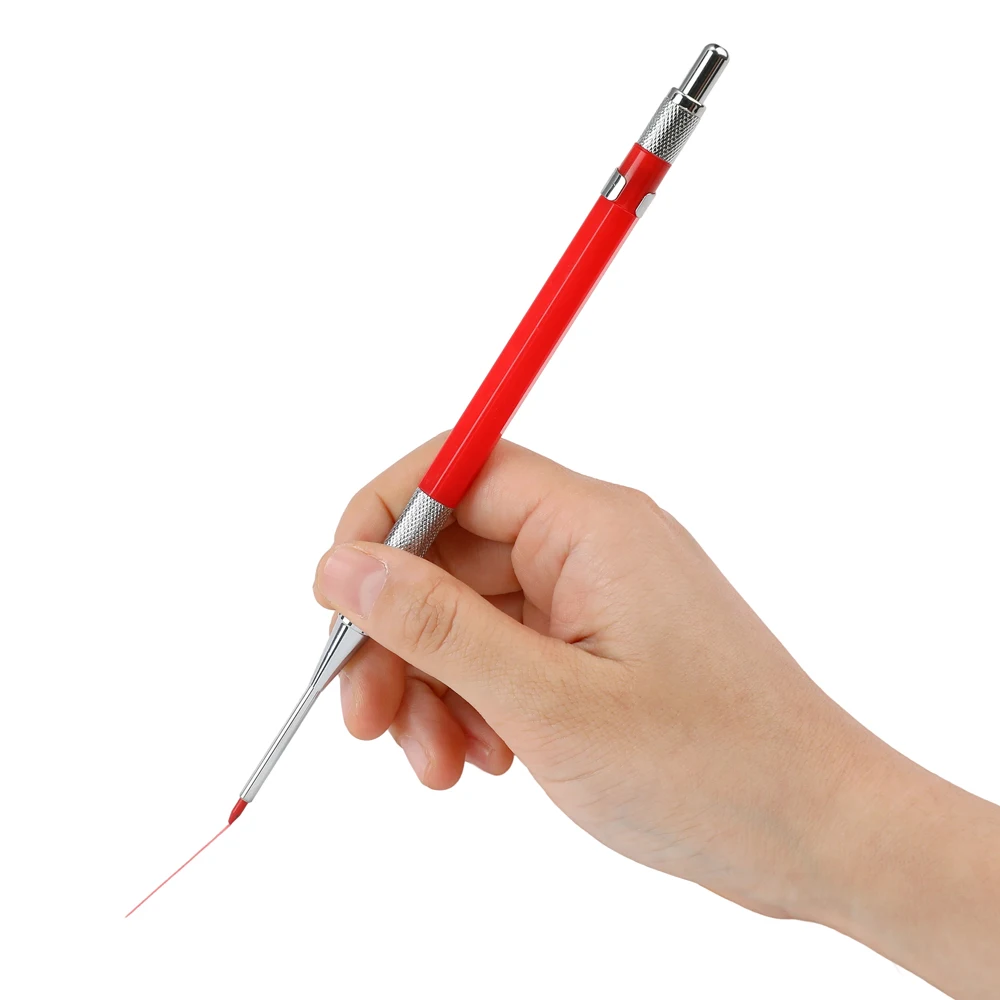 5 teile/satz Kreative 2,0mm Tiefe Loch Metall Holzbearbeitung Mechanische Bleistift Set, Carpenter Kennzeichnung Bleistift Ingenieur Zeichnung Werkzeug – Detail 7