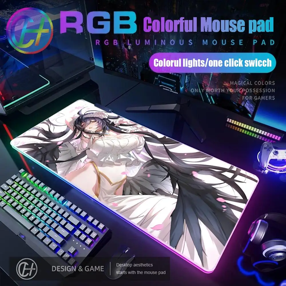 

Anime Kawaii Girl Desk Mat Mouse Pad Computer Keyboard Cute Mouse Pad Natural Rubber Non-slip Mouse Pad