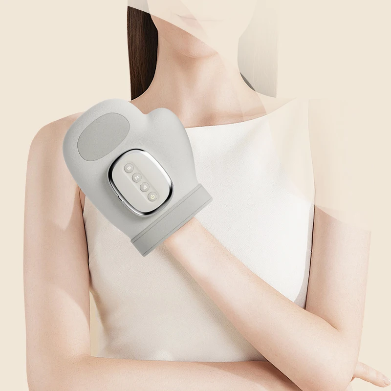 

Cordless Electric Hand Massager 3D Airbag 3 Modes Finger Joints Palm Relax Air Pressure 6 Levels Air Compression Hand Massager