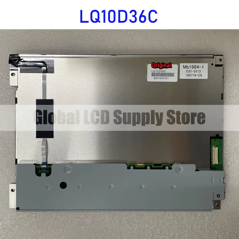 LQ10D36C 10.4นิ้วหน้าจอ LCD สำหรับ Sharp 100% ทดสอบ640*480