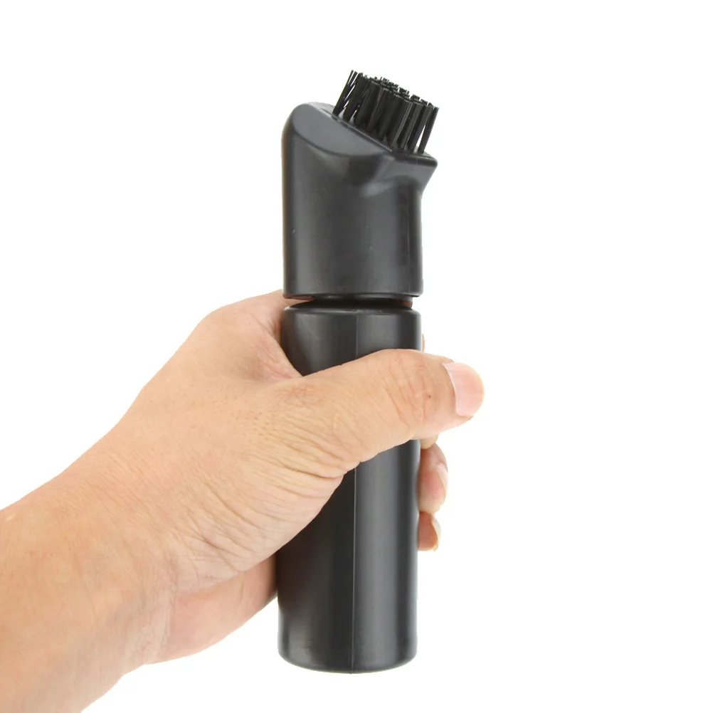

2Pcs Golf Cleaning Brush 150ML Water Bottle Black PP Plastic 16 5cm Clubs Ball Maintenance Tool Portable Easy to Carry