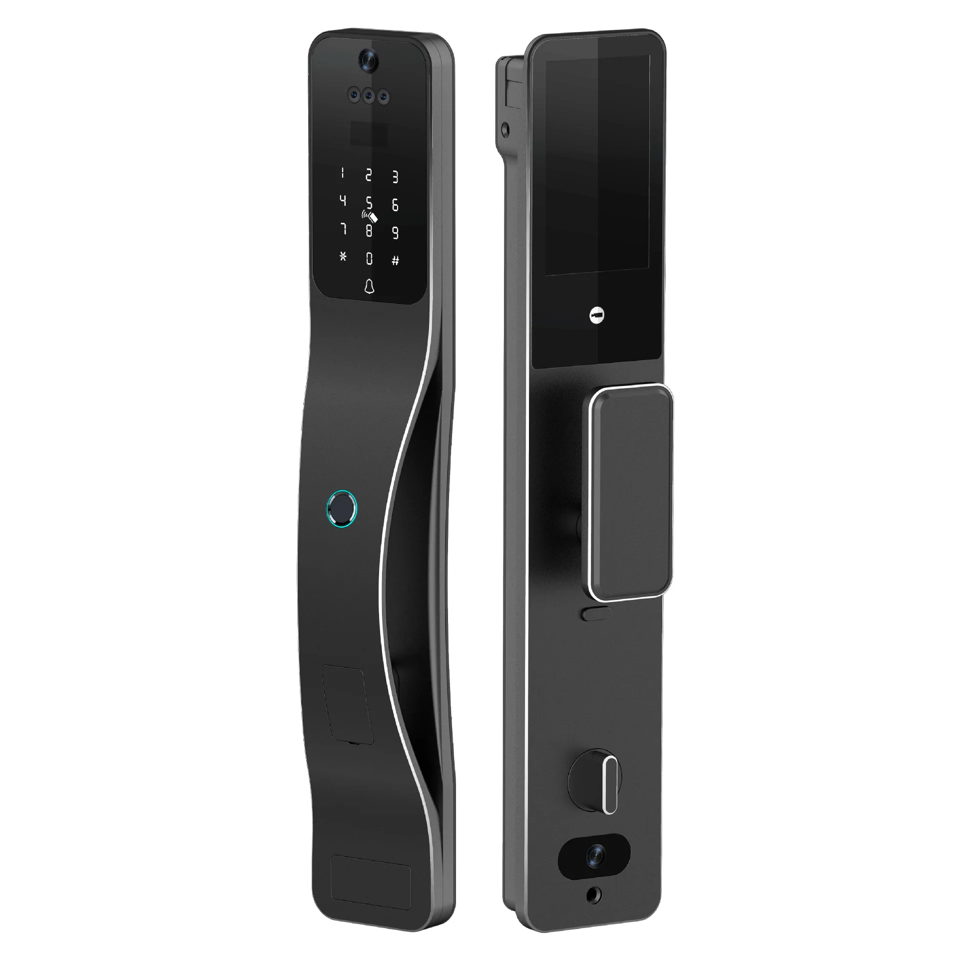 

TUYA WIFI facial recognition password electronic lock CNC fingerprint recognition remote control door lock