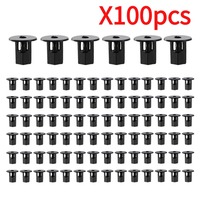 10/20/50/100pcs Plastic Nylon Rivet Fastener Bumper Clip Retainer Screw Fender for Toyota Camry for Tacoma Tundra Car Liner Clip