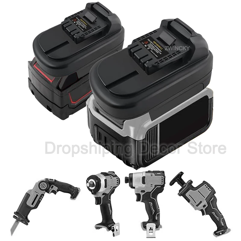 

for Dewalt for Milwaukee 18V 20V Li-ion Battery Convert to for Dewalt 12V Power Tools Battery Adapter Converter
