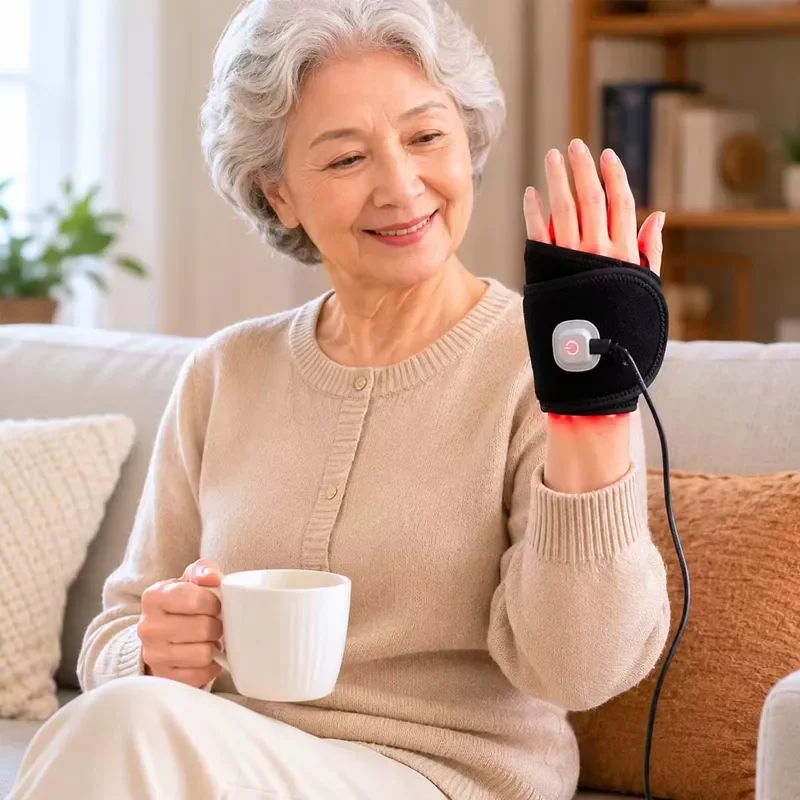 Home Use Red Light Therapy Belt Portable 660nm 850nm Therapy Wrap for Wrist Pain Relief