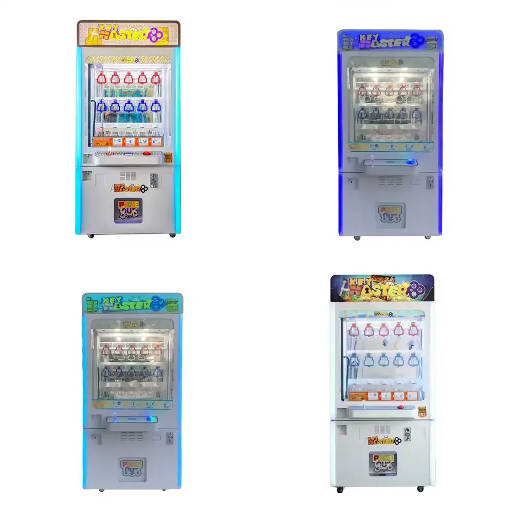 Coin Operated 15 Hole Prize Redemption Game Keymaster Vending Machine
