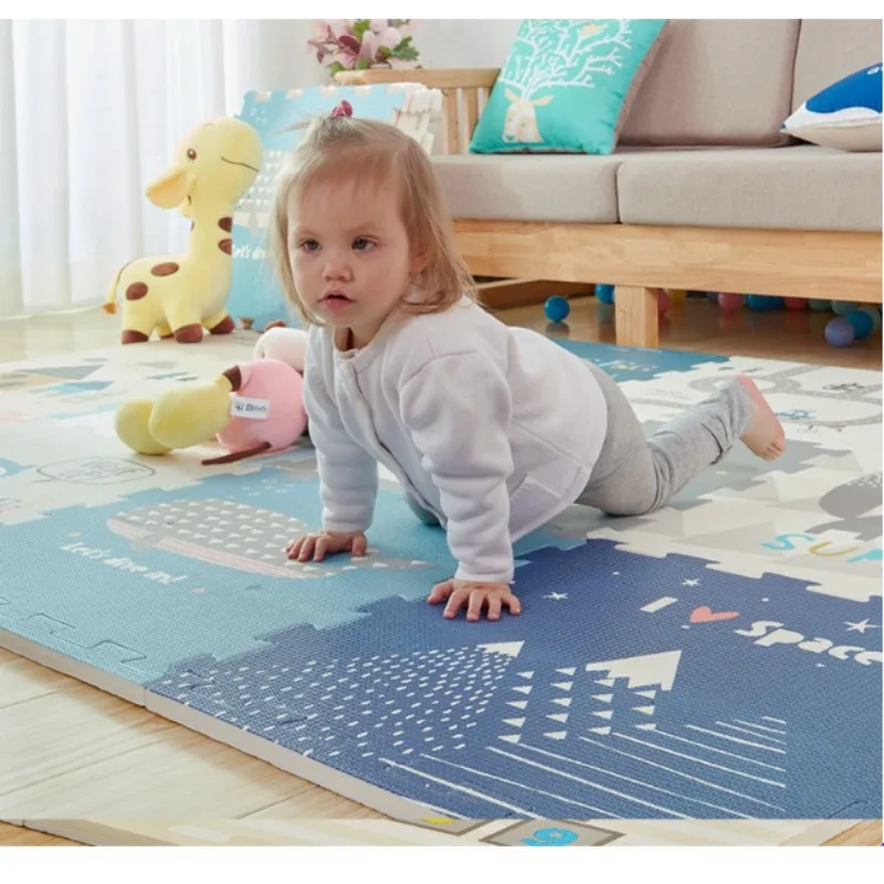 58x58x2CM 12Pcs Set Floor Mat Puzzle For Children Foam Babies Floor Mat Games Interactive Toys For Toddlers Play Mat Baby Toy