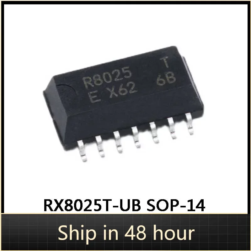 5Pcs 100% New Original SMD RX8025T RX8025T-UB SOP-14 real-time clock industrial grade IC Chip In Stock