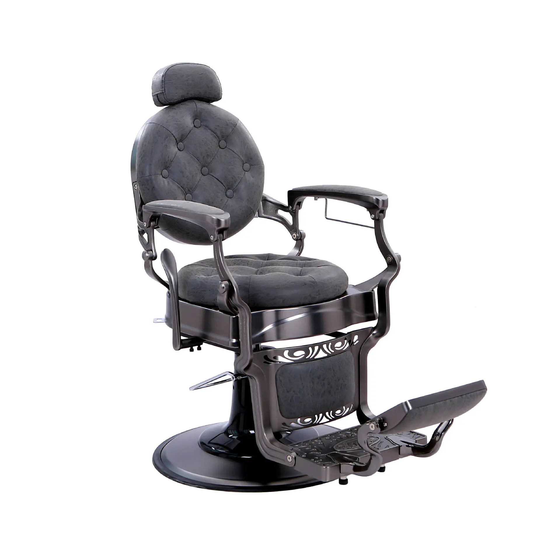 Barber chair Amazon hot-selling retro chair 360 ° rotating can be lifted and lowered rotating hair manufacturers who