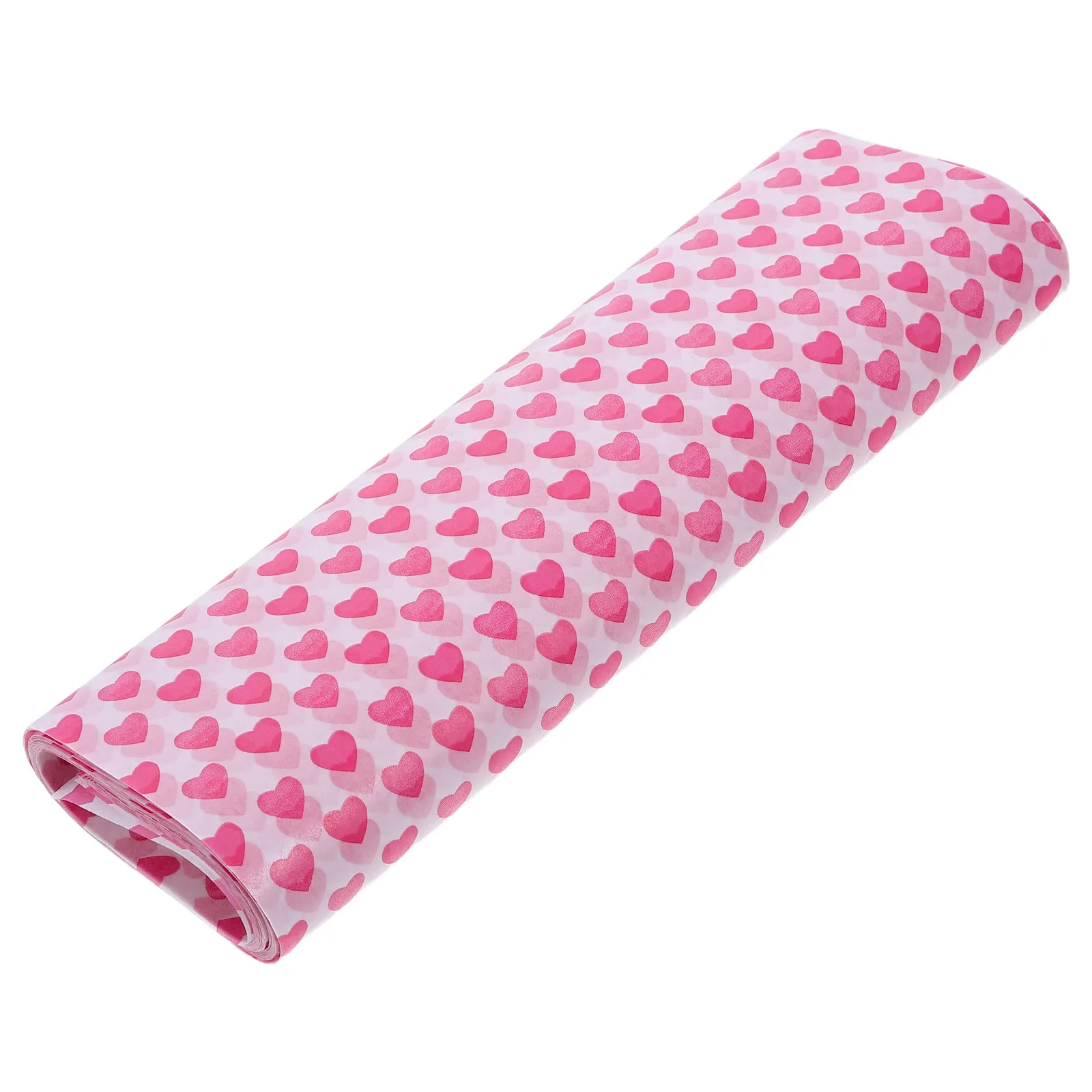 50Pcs Wax Food Wrap Paper For Food Wrapping Bakery Heart Print Greaseproof Sheets Nonstick Liners Sandwich Burger