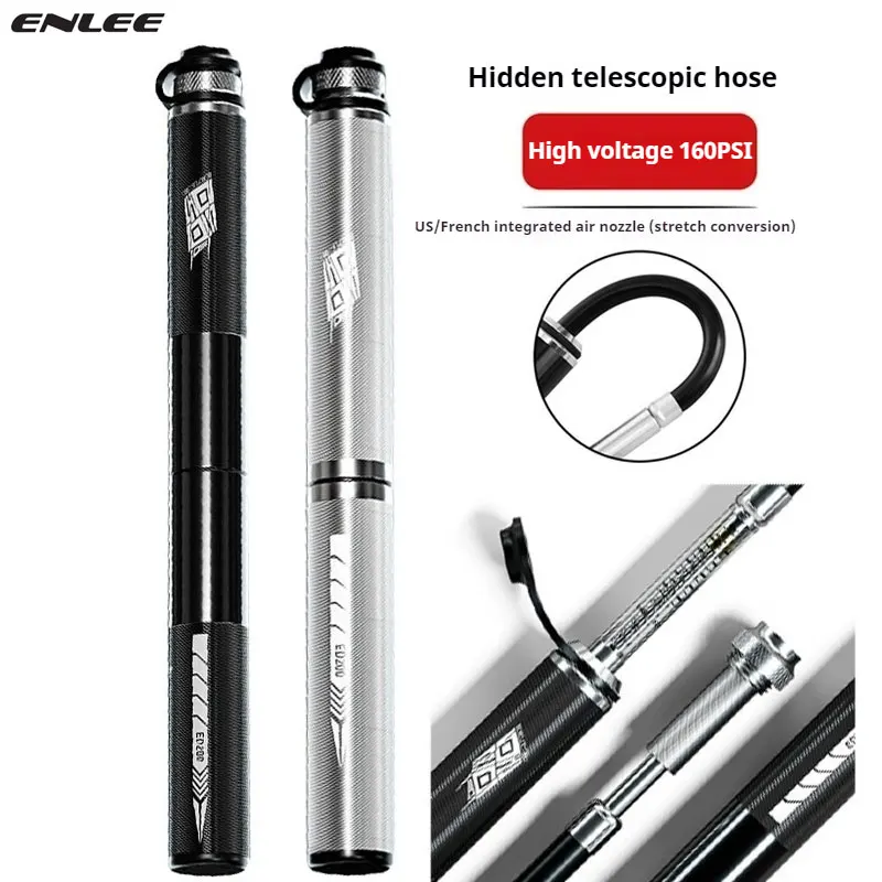 

ENLEE горный дорожный велосипедный насос портативный насос велосипедный насос американский французский рот подходит для мини-баскетбольного насоса